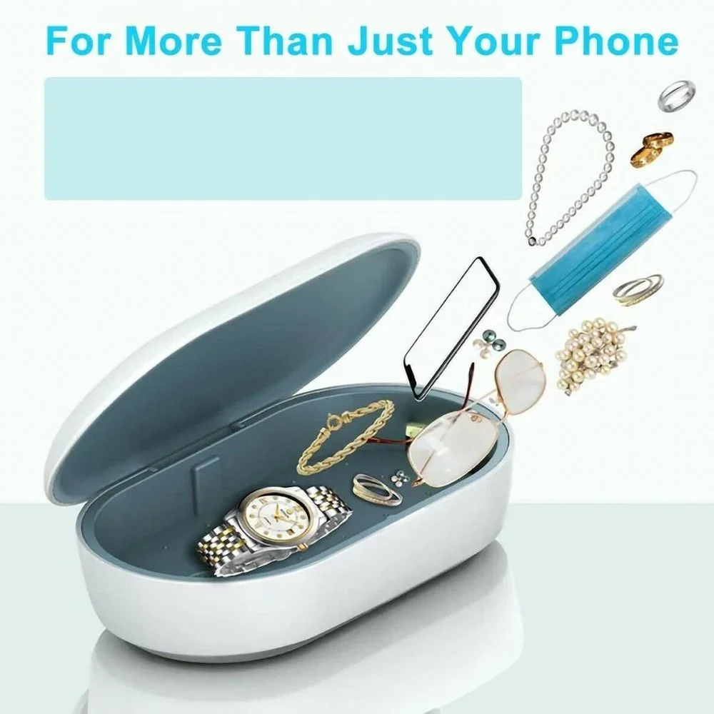 UV Ozone Sterilizing Wireless Charger Box and Aromatherapy Disinfector